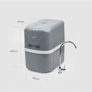 Фільтр зворотного осмосу Aquarum Smart RO-6Р з помпою