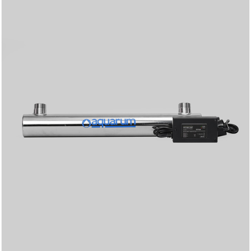СИСТЕМА УЛЬТРАФІОЛЕТОВОГО ЗНЕЗАРАЖЕННЯ AQUARUM UV-3, 40W, 3 M3/H, 1"