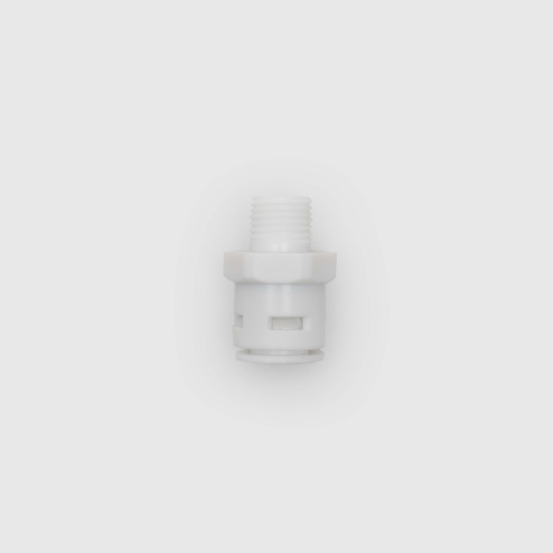 Фитинг прямой 1/4" наружная резьба - 3/8" трубка