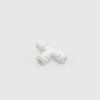 Фітінг трійник 1/4"зовнішня різьба -1/4"трубка-1/4"трубка 
