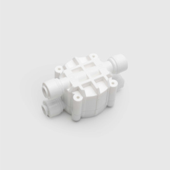 Автоперемикач (чотирьохходовий клапан) 1/4" тр / Quick Shutoff Valve 4/6" 