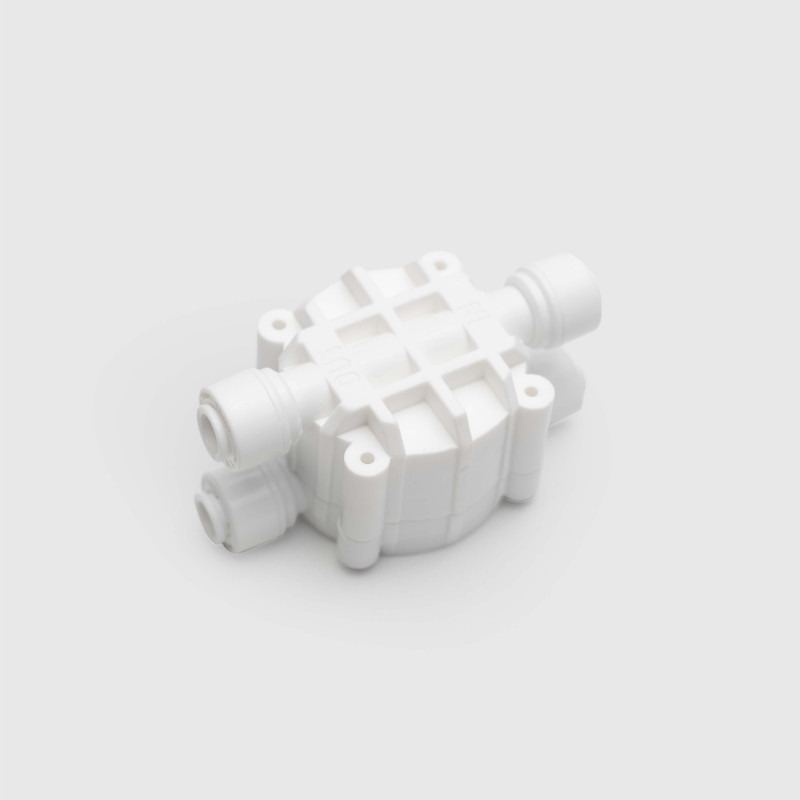 Автоперемикач (чотирьохходовий клапан) 1/4" тр / Quick Shutoff Valve 4/6" 
