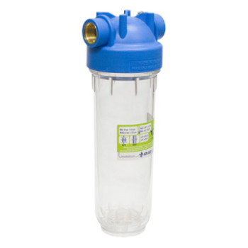 ATLAS FILTRI  Фільтр-колба  DP MONO  TS (прозора)  Ø1/2" OT (латунь)  10"  45°C  8 bar