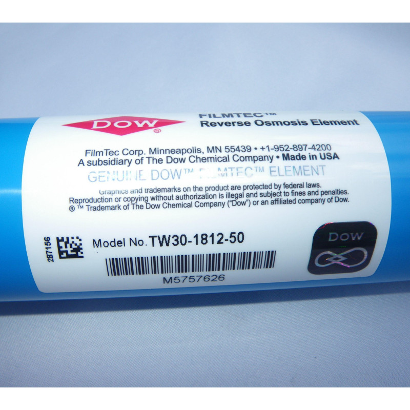 Мембрана Dow Filmtec TW-30-1812-50