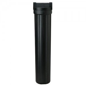 Pentek колба чорна підключення 1/2 "20 дюймів Slim