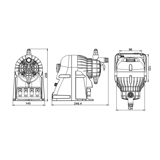 FWT FX 03 - 20 P/D Дозуючий насос
