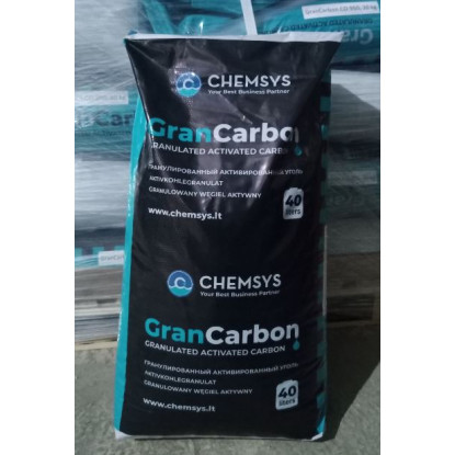 GranCarbon CO 900 — активоване бітумінозне вугілля для очищення води GranCarbon 900 (8*30), 20кг мішок