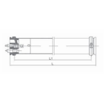 Raifil SUS 304-4040 Корпус мембрани сталевий 4 ''(без шва)